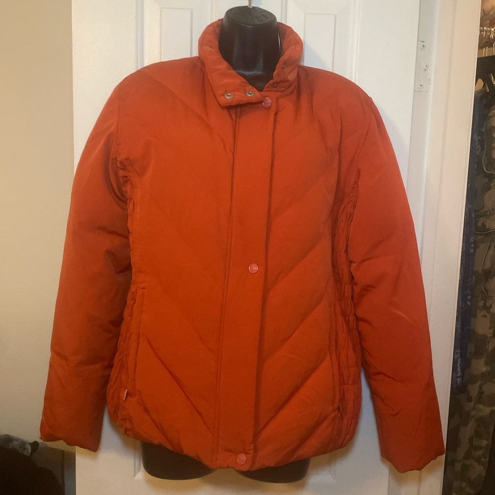Giacca Sport Women's Orange Puffer Jacket
